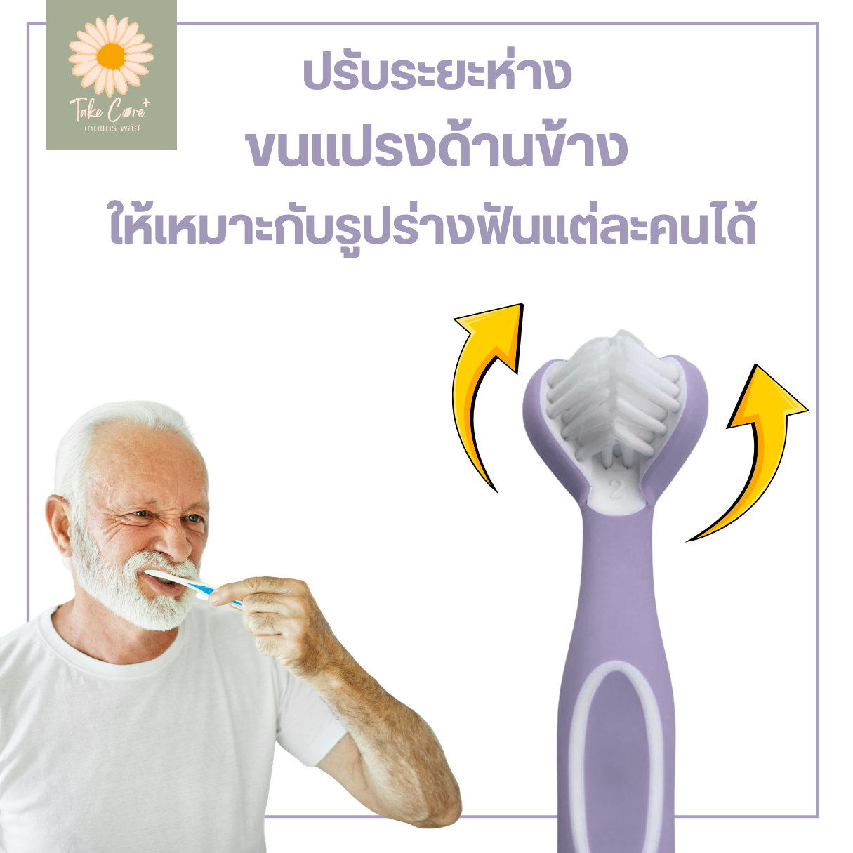 Surround® Toothbrush แปรงสีฟันสามด้านเซอราวด์®